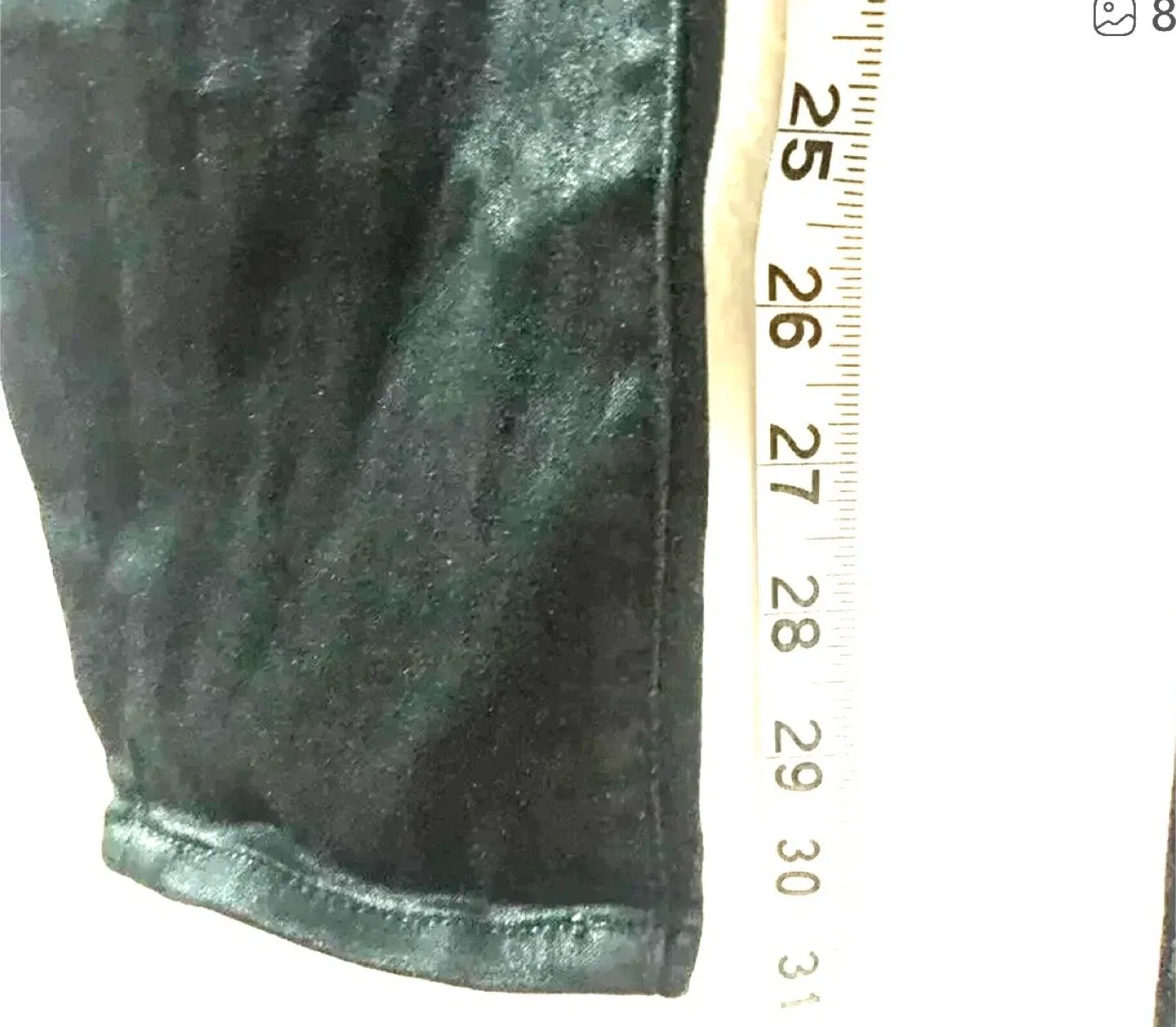 7 For All Mankind Black Jeans image indicator(7)