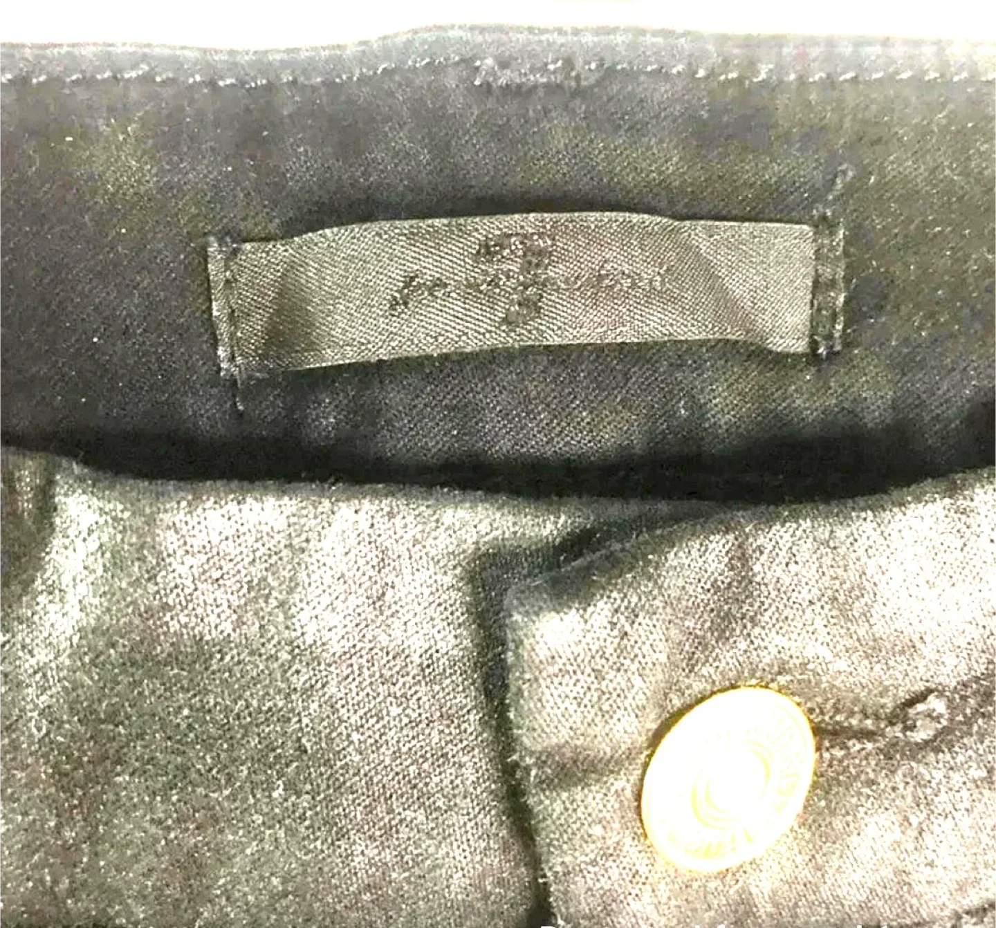 7 For All Mankind Black Jeans image indicator(3)