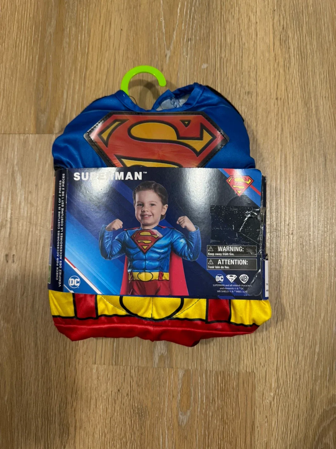 Superman Toddler Costume Size 2T thumbnail