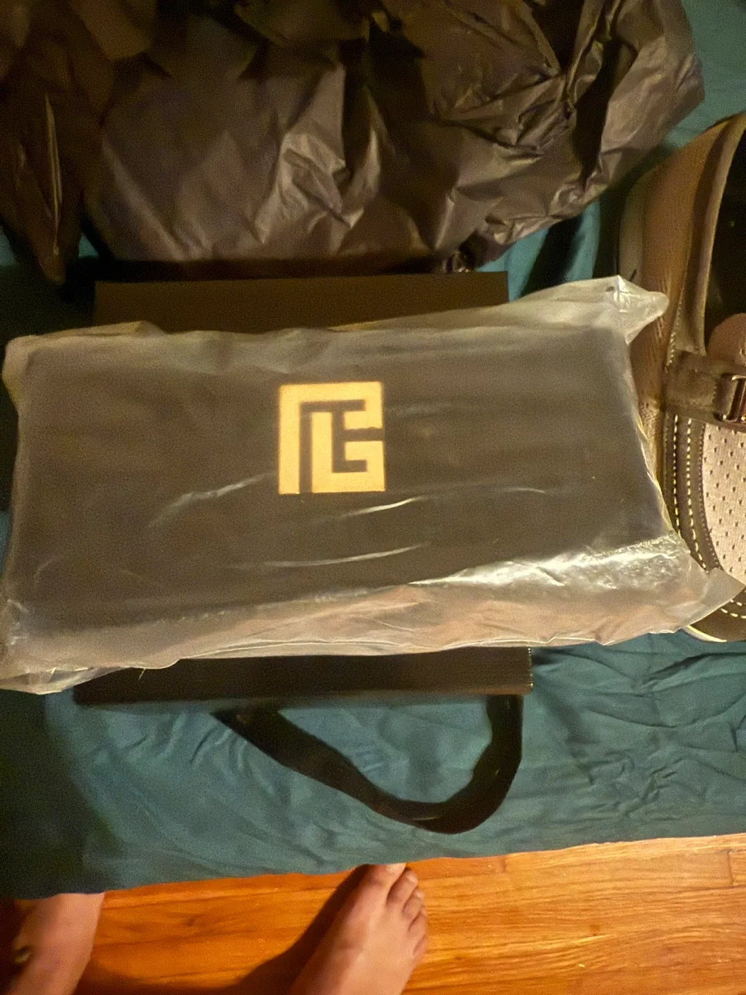 Balmain Paris Black Wallet thumbnail