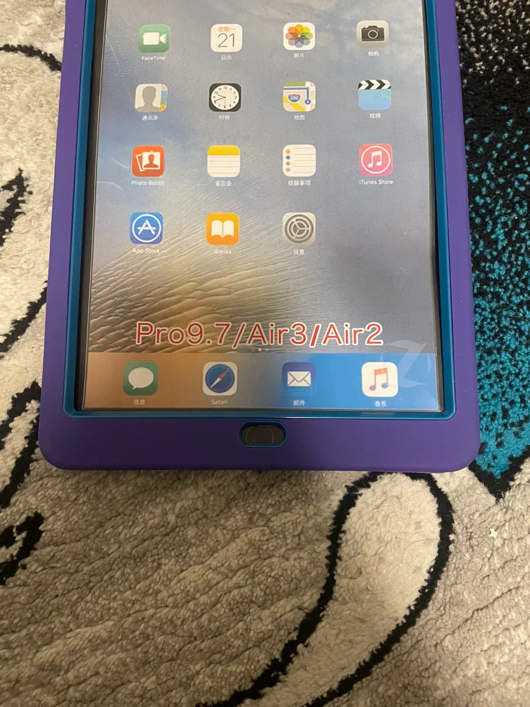 🔥Purple Kids Shockproof Foam Case for iPad 9.7″/10.2″ image indicator(3)