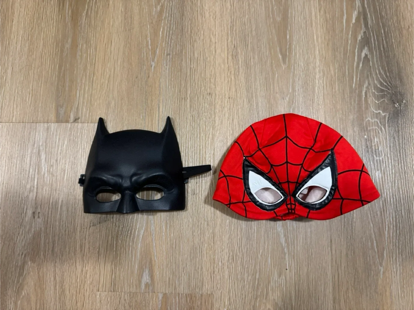Batman and Spider-Man Costume Masks thumbnail