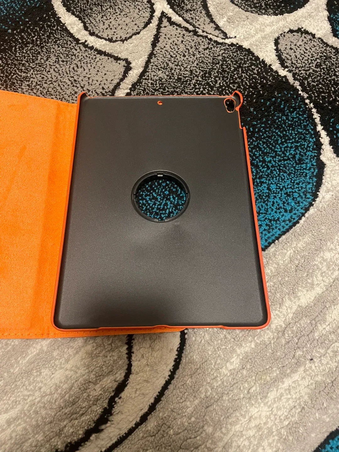 🔥Orange 360° Rotating Leather Folio Case for iPad 9.7″👍 image indicator(3)