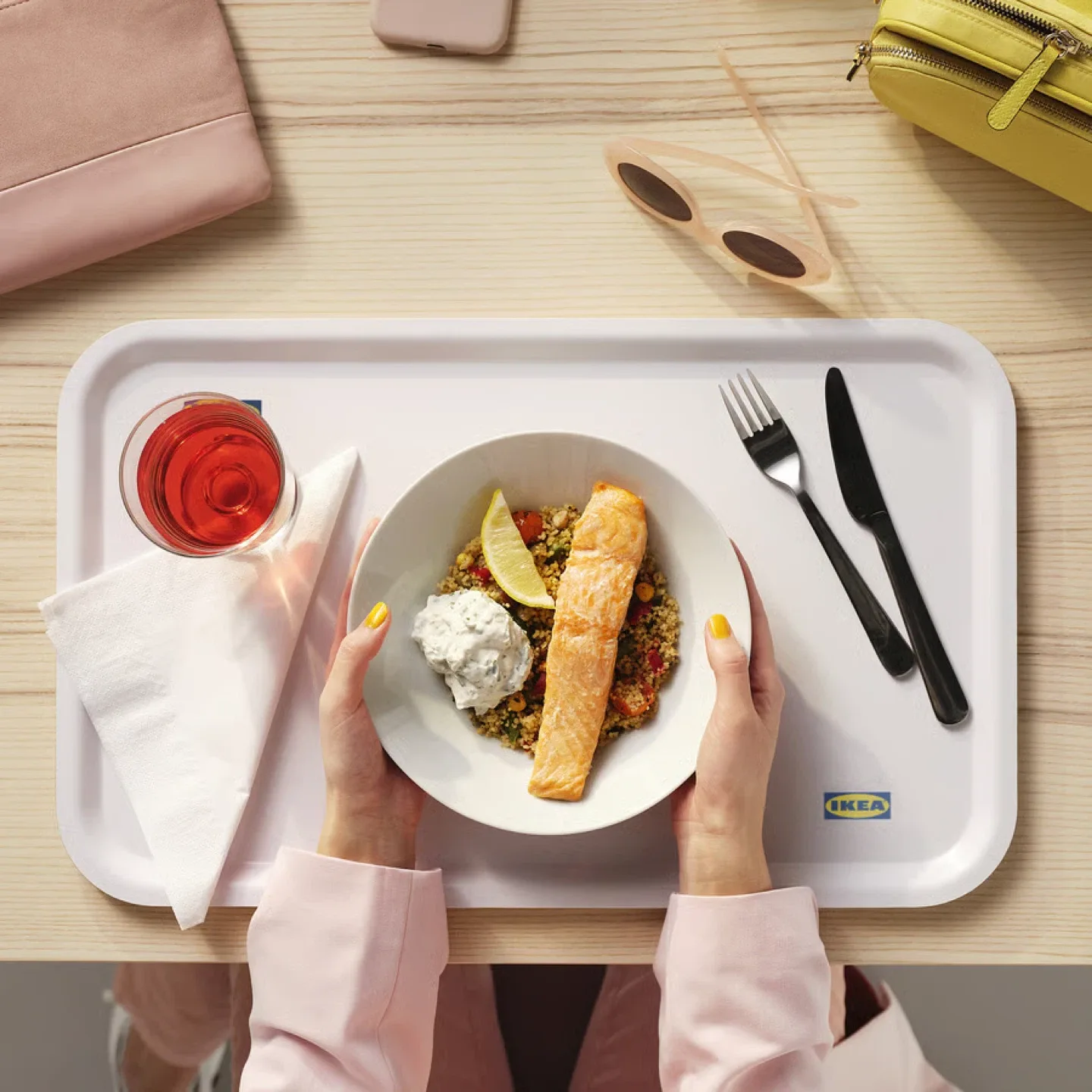 IKEA 365+ Bowl, angled sides white, 22 cm (9 ") thumbnail