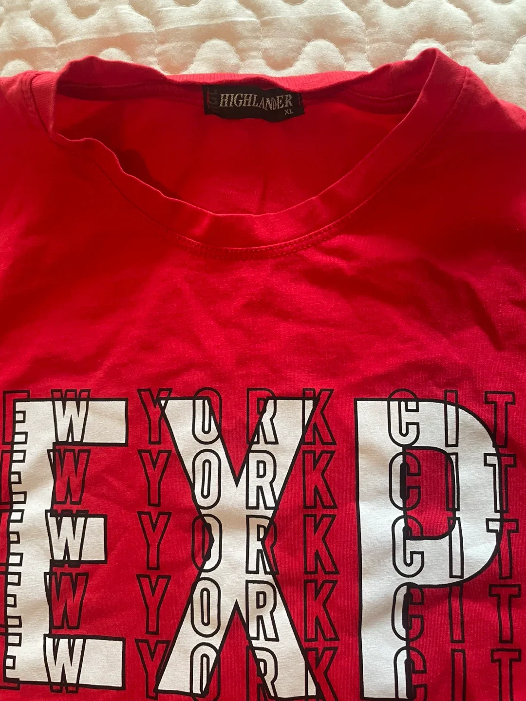 Highlander Red EXP T-Shirt - Size XL thumbnail