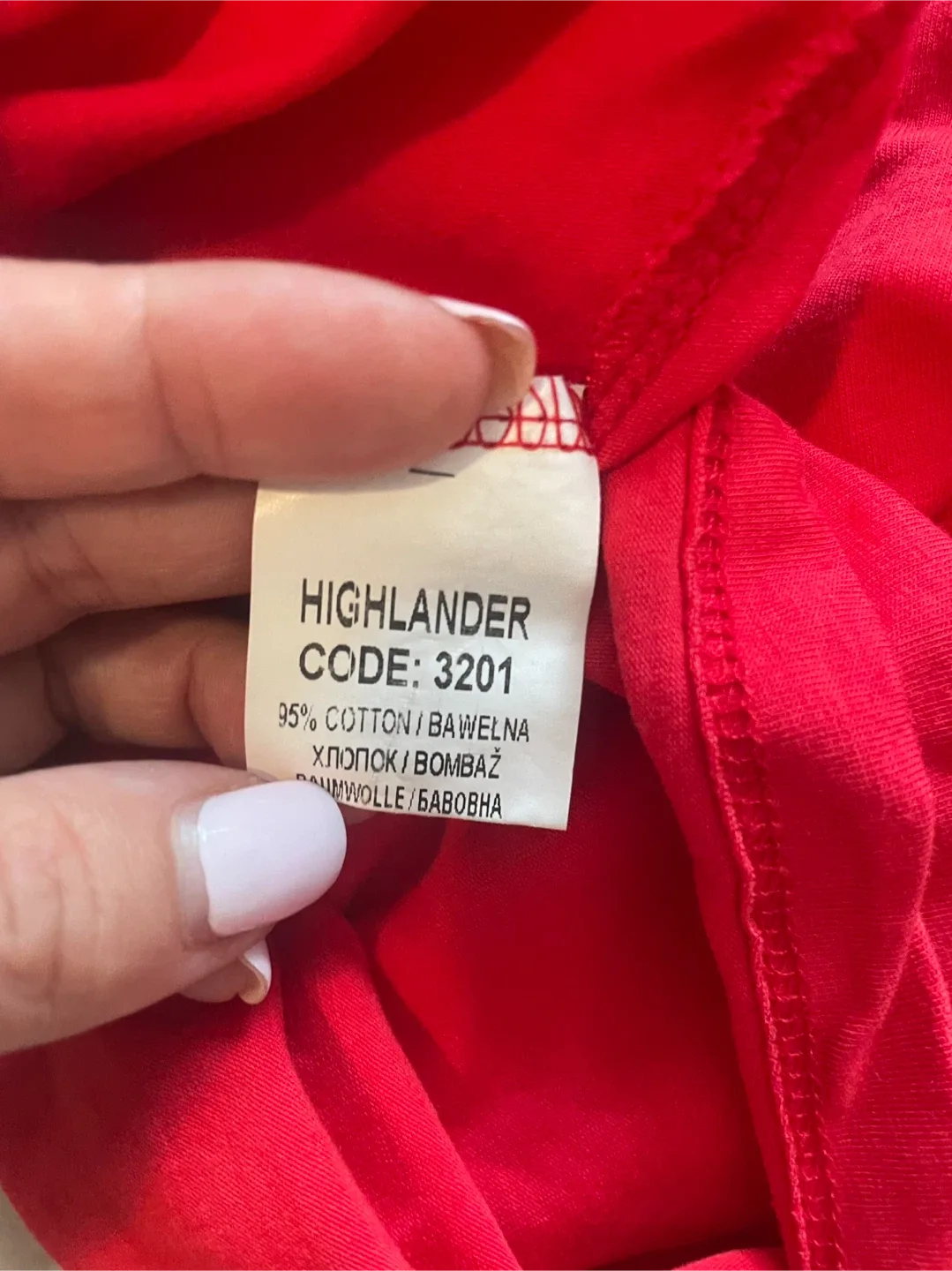 Highlander Red EXP T-Shirt - Size XL image indicator(4)