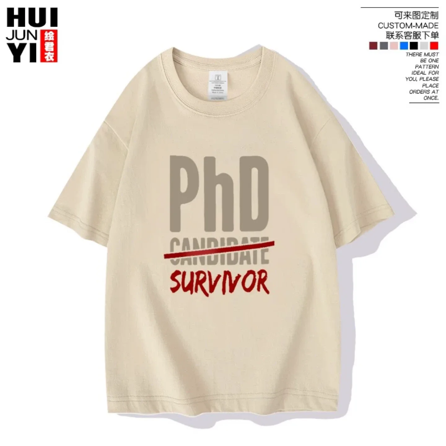 PhD Candidate Survivor T-shirt thumbnail