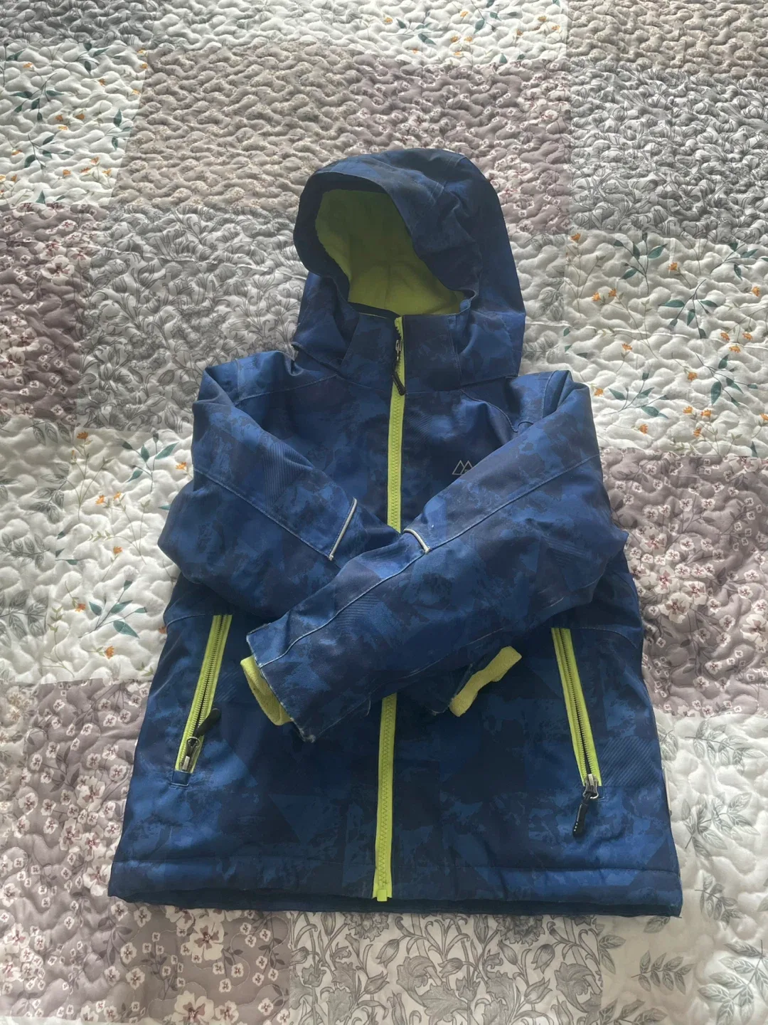 Kids' Storm Pack  Blue & Green Winter Jacket image indicator(5)