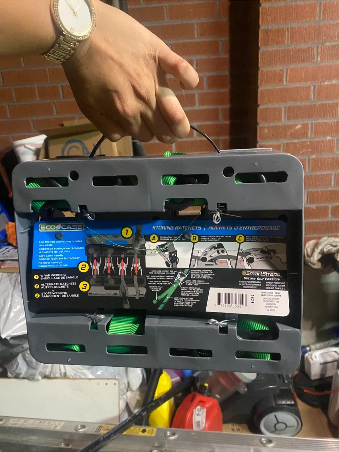 SmartStraps 4-Piece Ratchet Tie Downs image indicator(2)