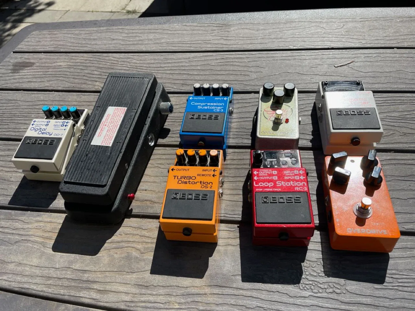 Guitar Effects Pedal Bundle - Boss, Caline + Case thumbnail