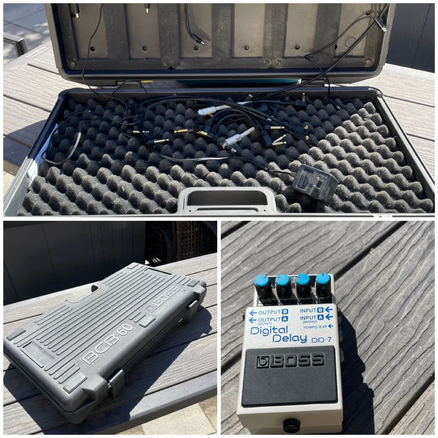 Guitar Effects Pedal Bundle - Boss, Caline + Case image indicator(2)