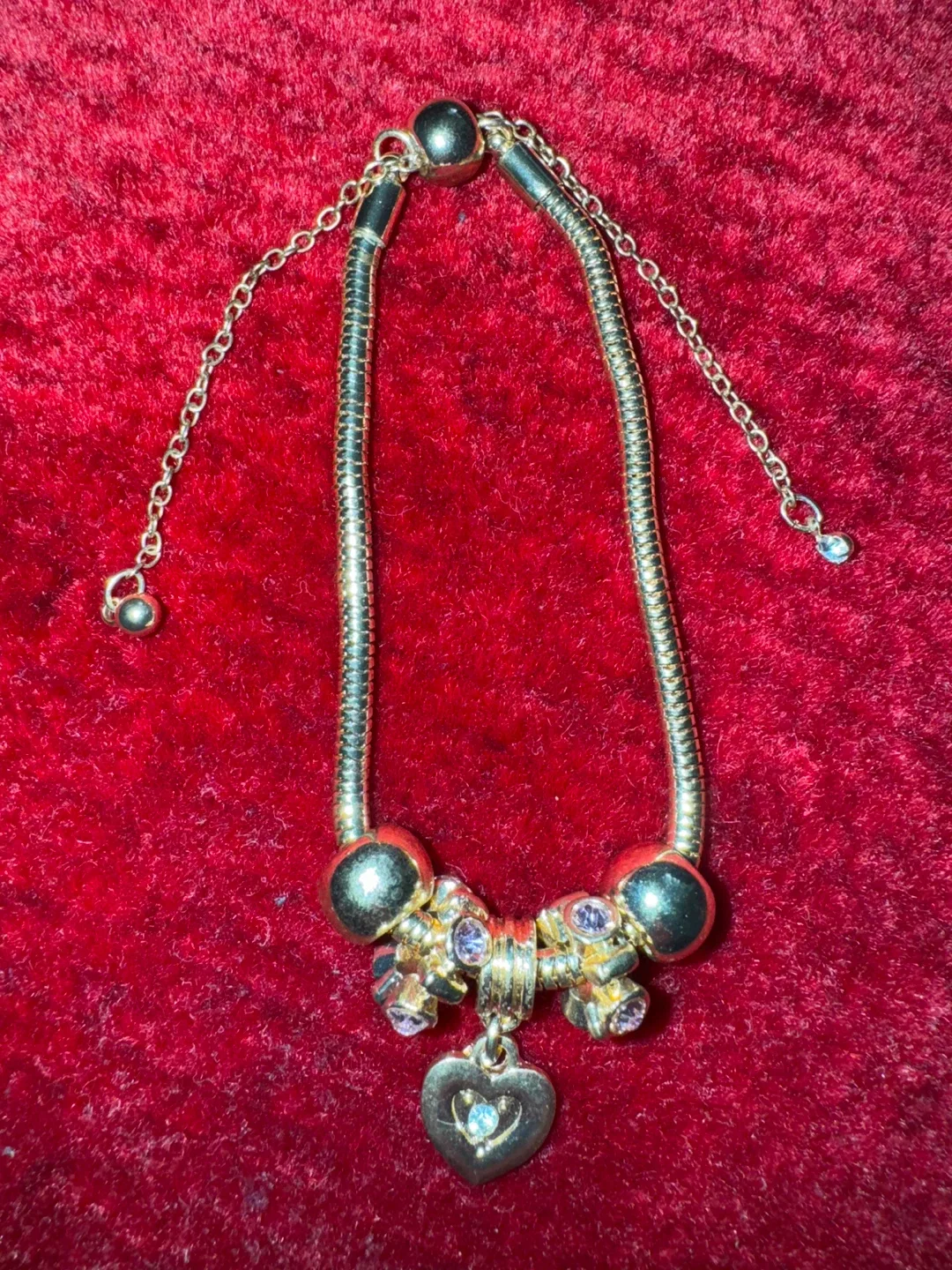 Gold Charm Bracelet thumbnail