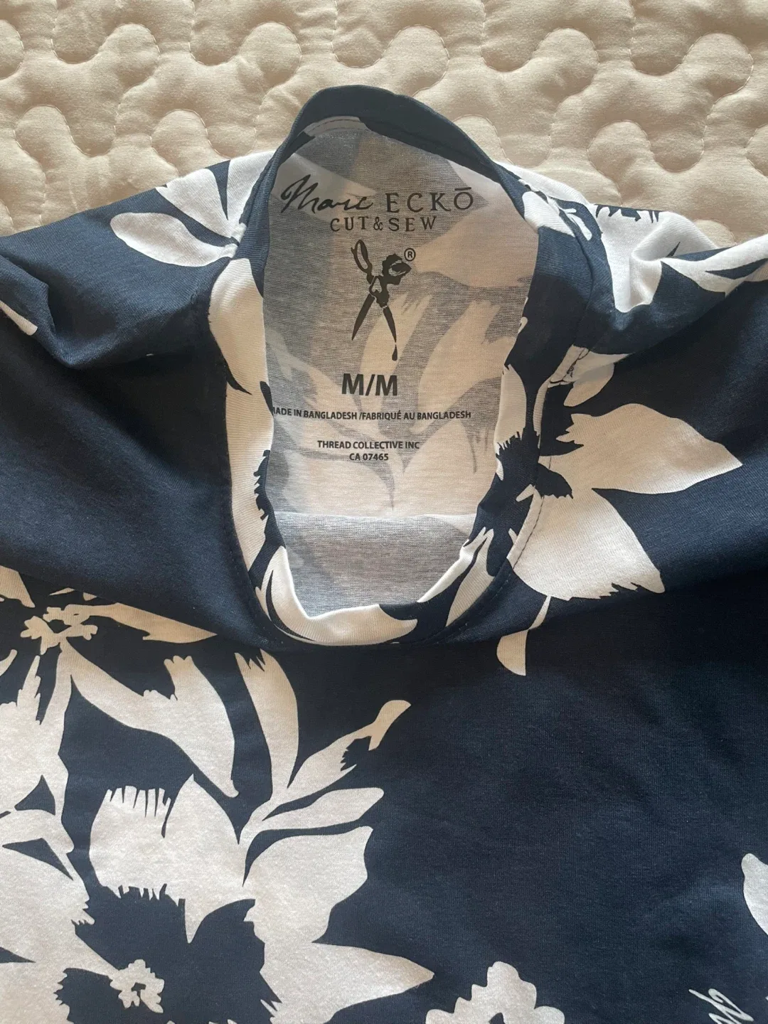 Marc Ecko Cut & Sew Floral T-Shirt - Size M image indicator(2)