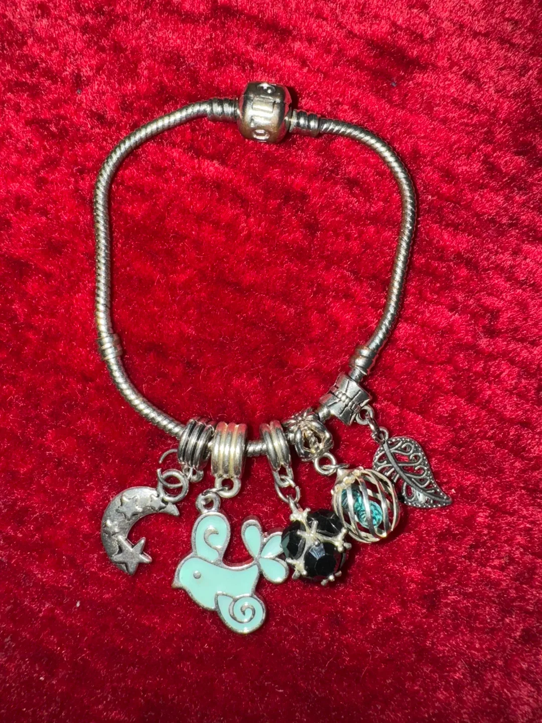 Pandora Charm Bracelet with Charms thumbnail