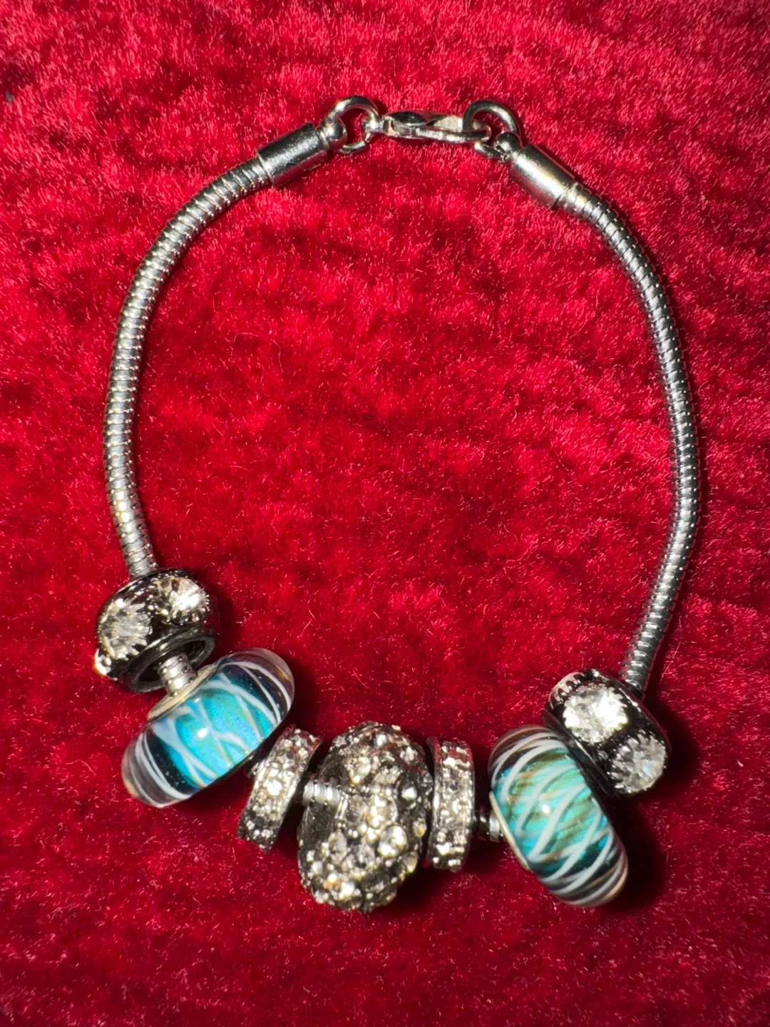 Beaded Charm Bracelet thumbnail