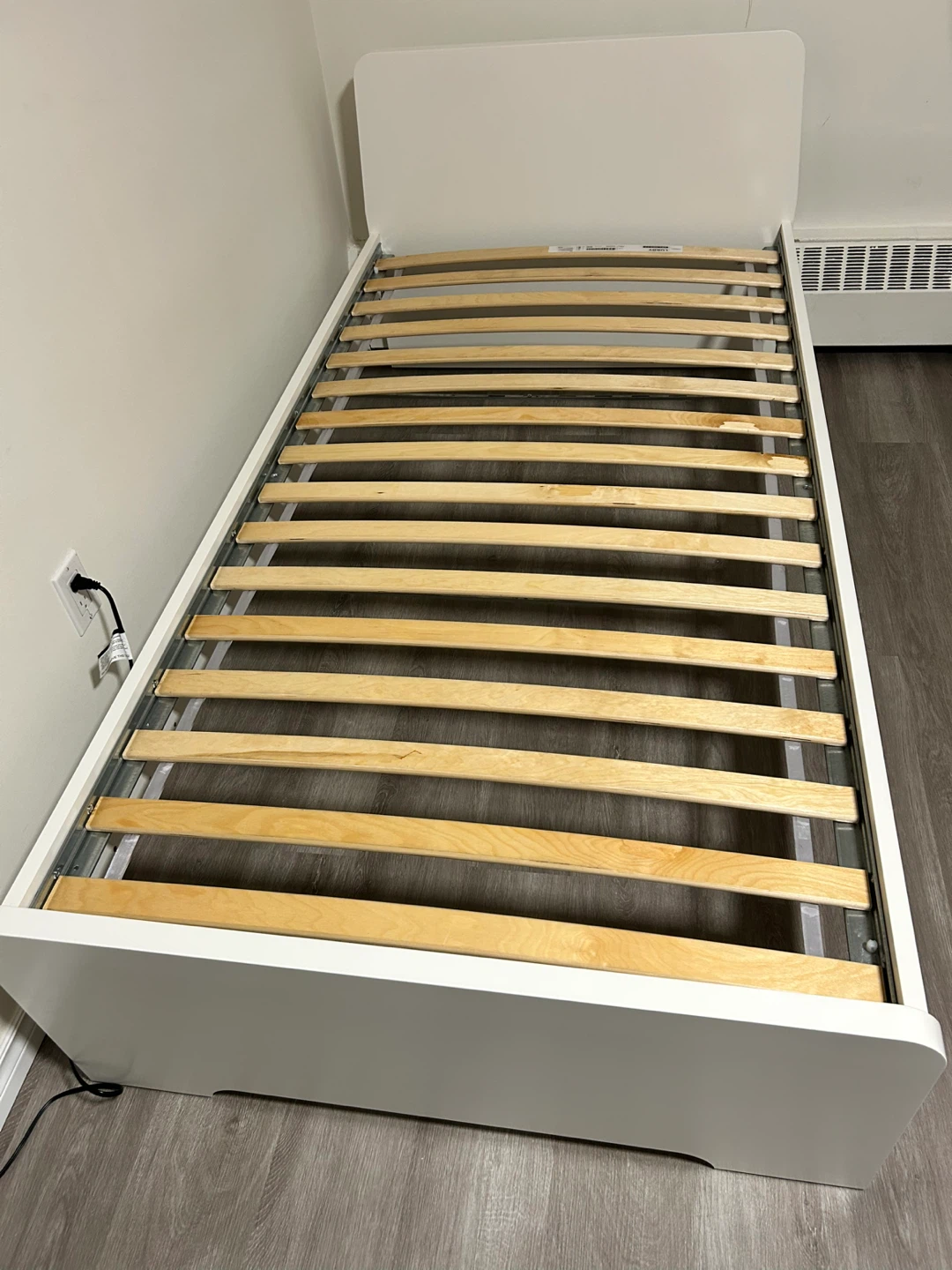 IKEA White Twin Bed Frame - photo 3