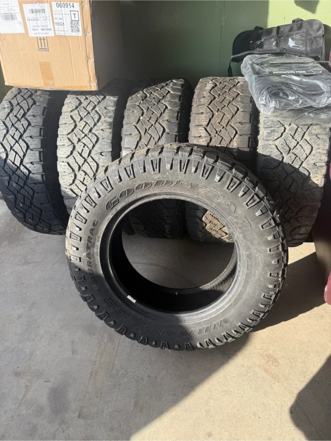 6 Goodyear Duratrac Tires 265/65R18 thumbnail