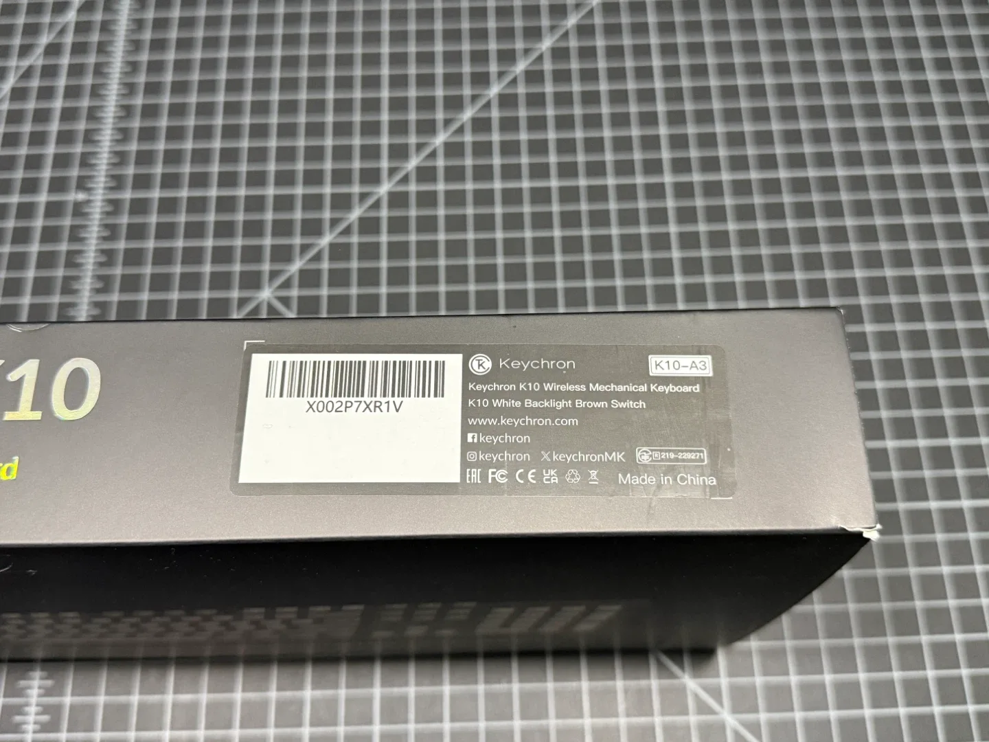 Keychron K10 Full Size Mechanical Wireless Keyboard K10-A3 image indicator(3)