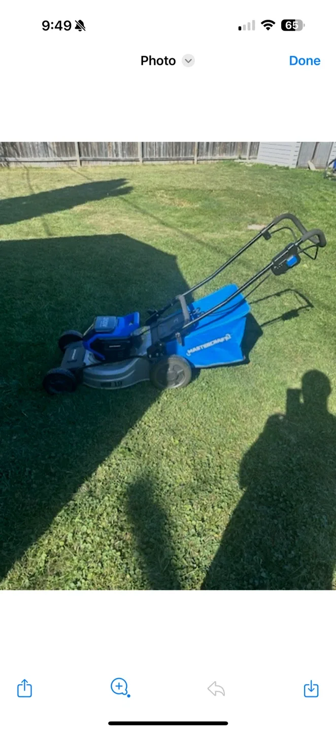 Mastercraft 19-in Cordless 2-in-1 Lawn Mower - New in Box image indicator(2)