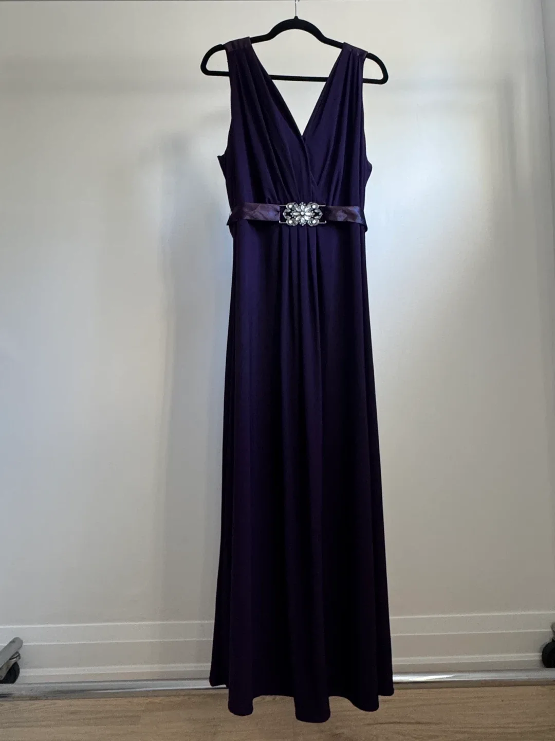 Scarlett Nite Woman Purple Maxi Dress - Size 20W thumbnail