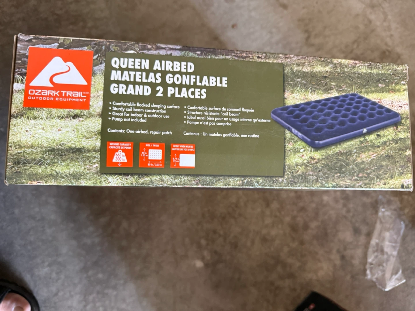 Ozark Trail Queen Airbed - New in Box! - photo 2