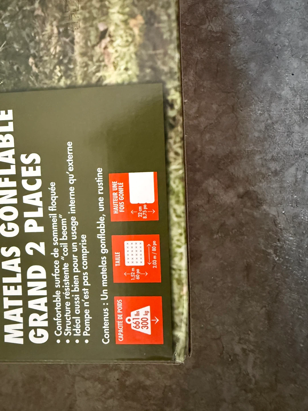 Ozark Trail Queen Airbed - New in Box! - photo 3