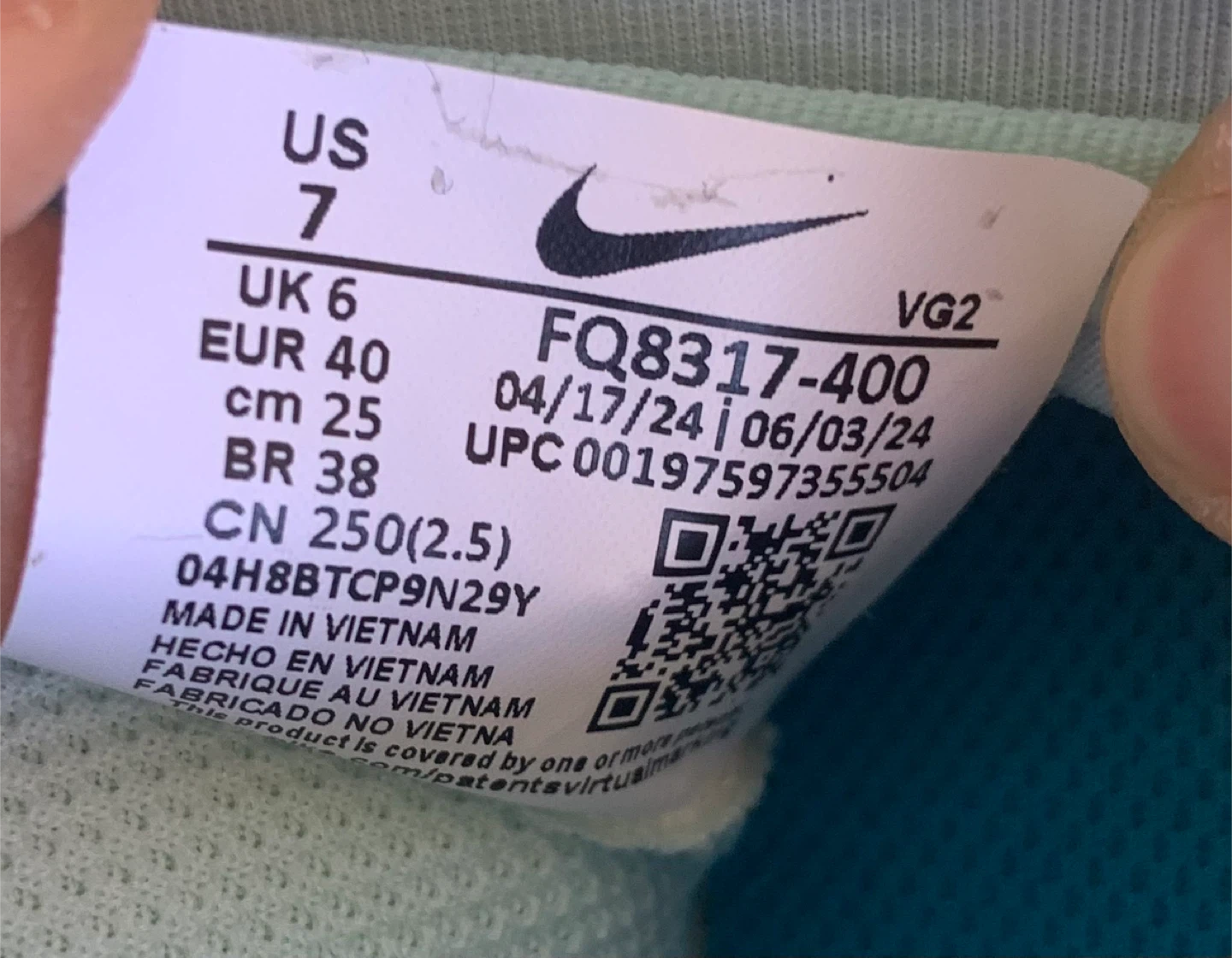 Nike Mercurial Soccer Shoes - US Size 7 - photo 2