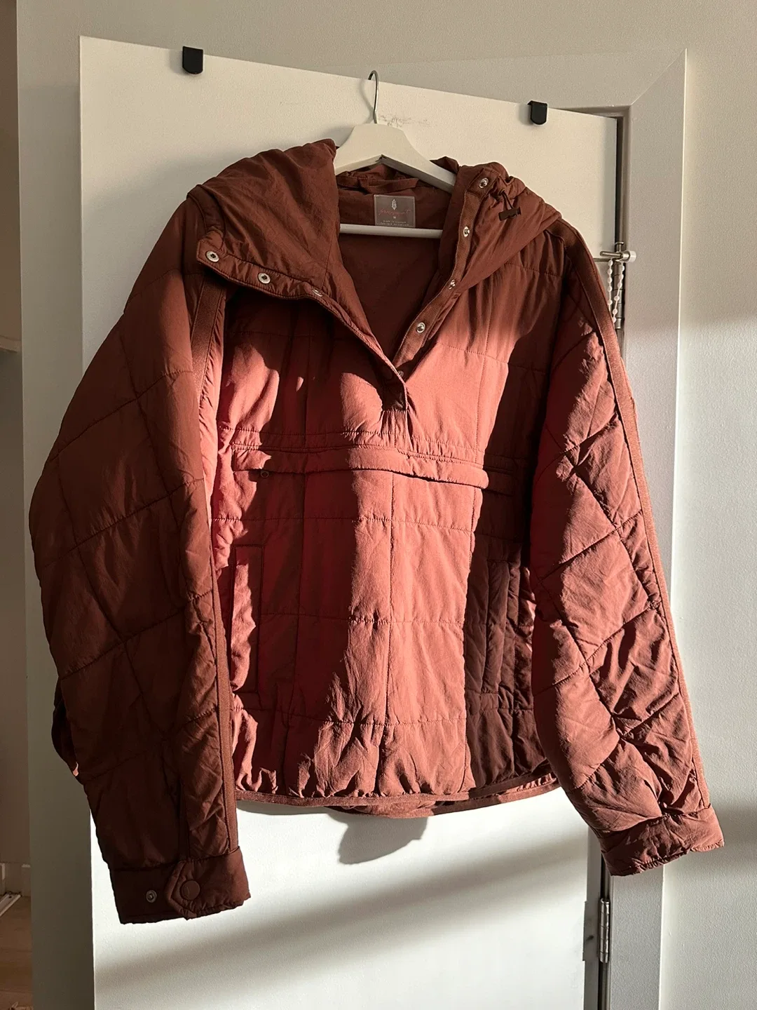 Free People Dolman Quilted Knit Pullover