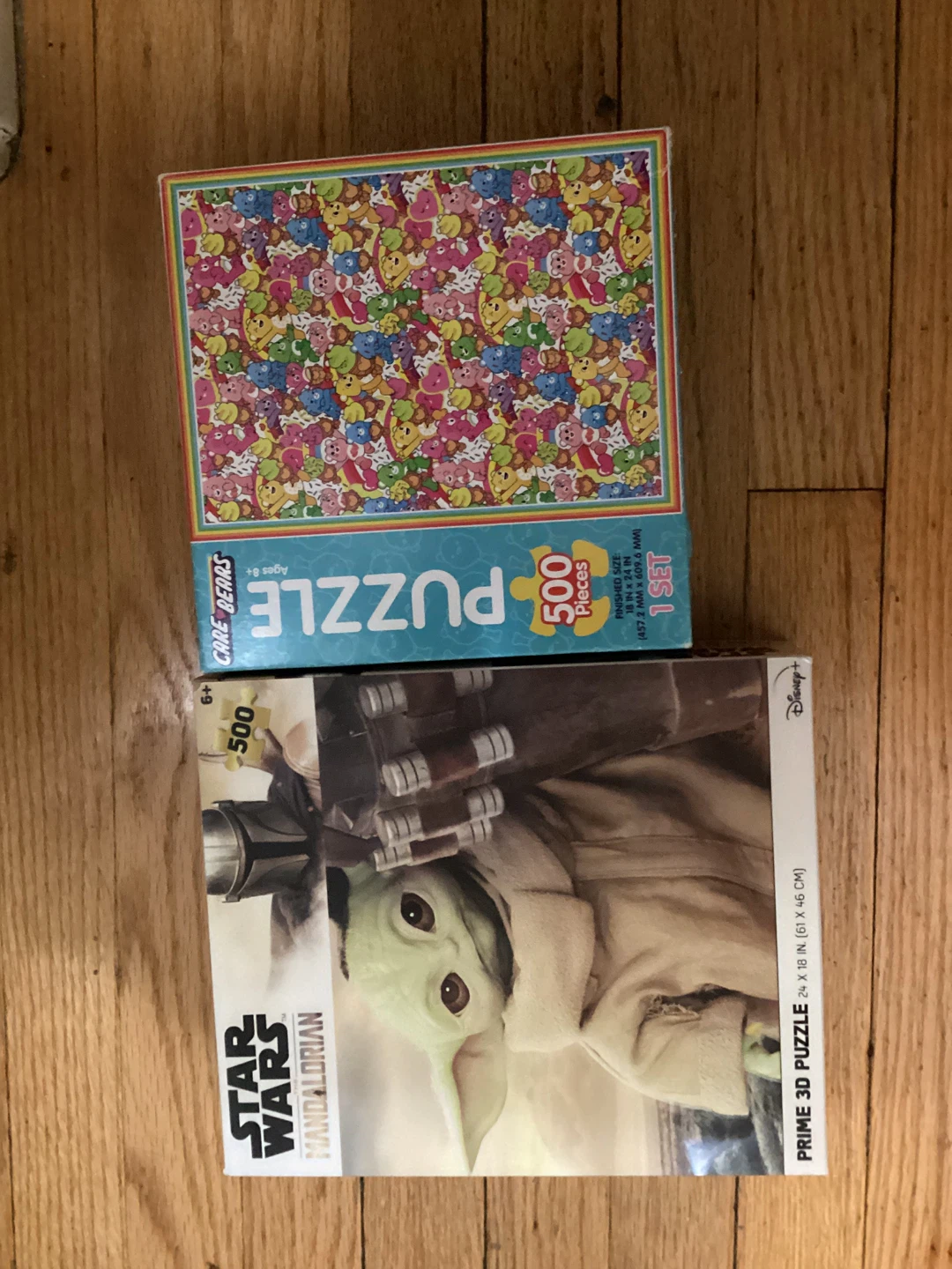 Star Wars Mandalorian & Care Bears 500 Piece Puzzles