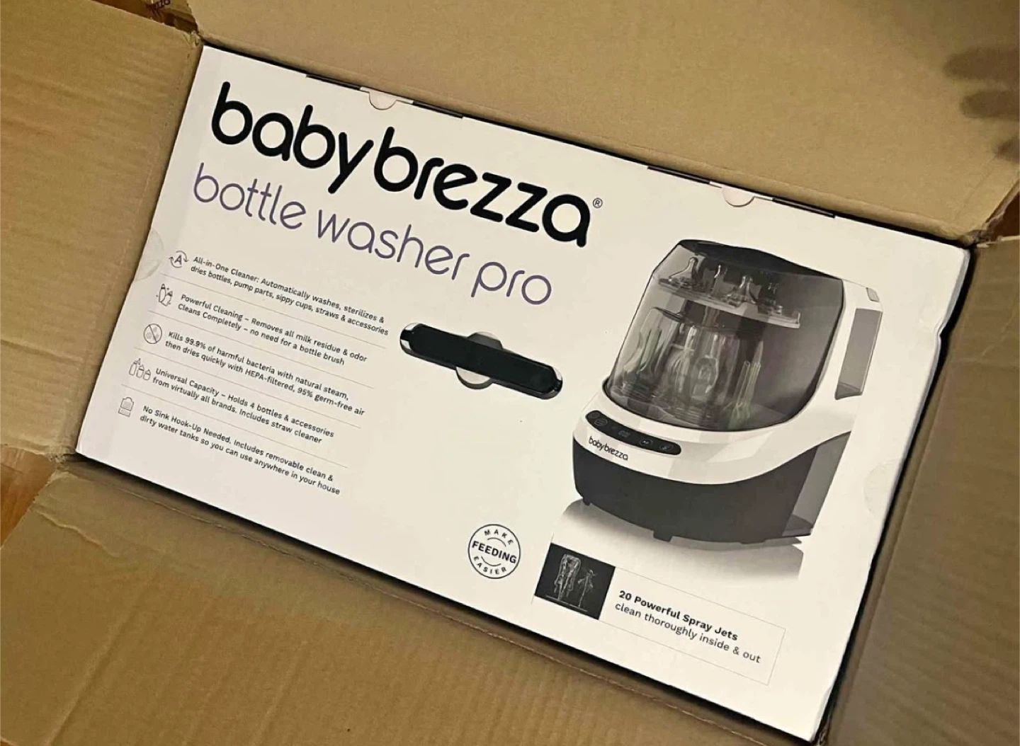 Baby Brezza Bottle Washer Pro - brand new!