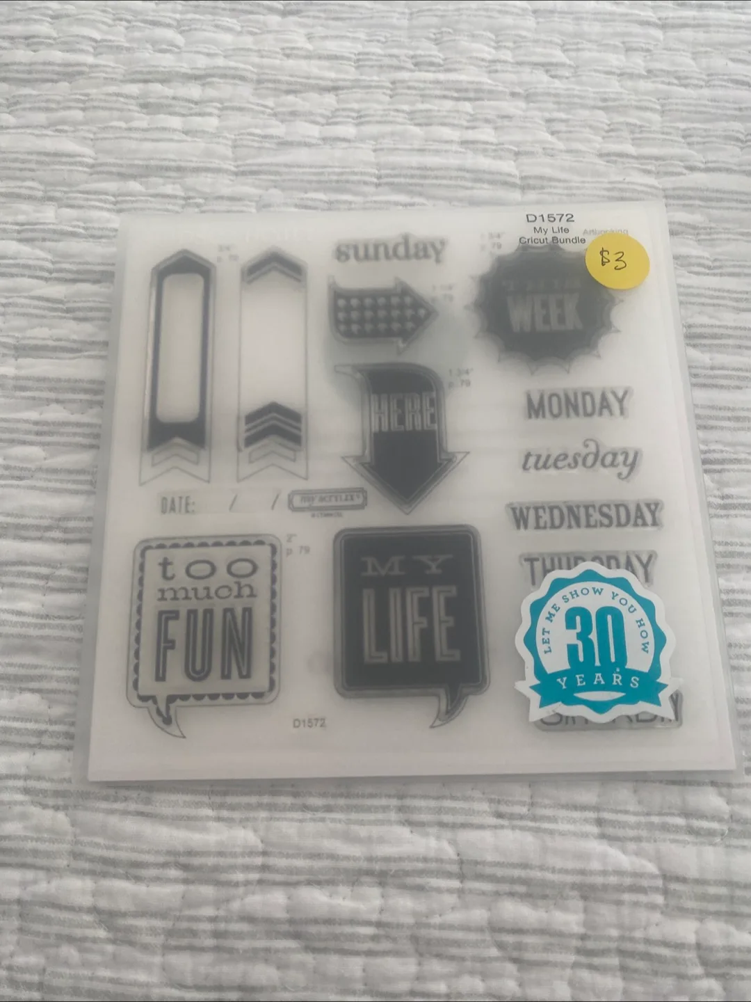 Close To My Heart Cricut Bundle Stamp Set image indicator(2)