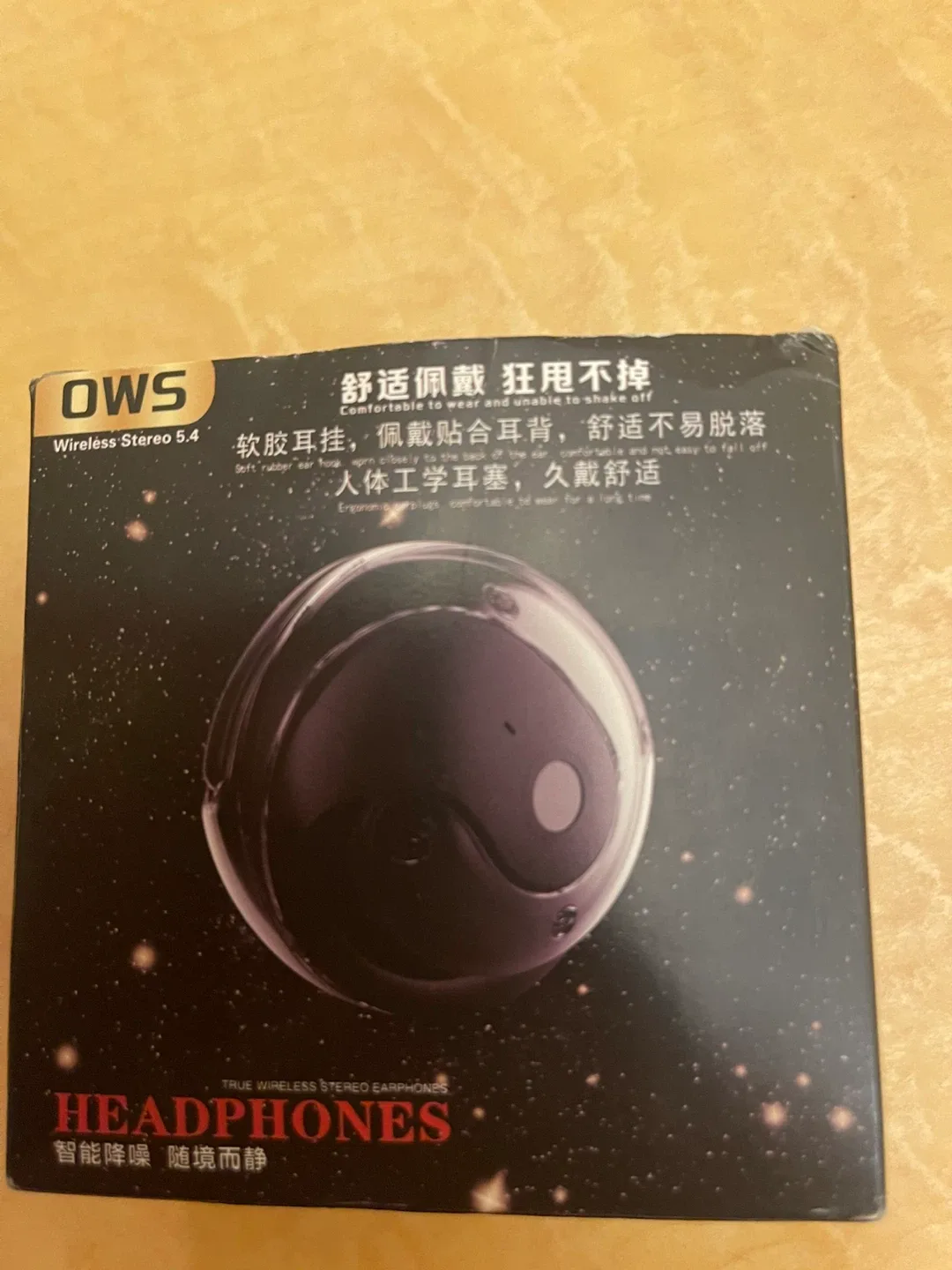 OWS Wireless Stereo 5.4 Headphones - BY01 Purple image indicator(2)