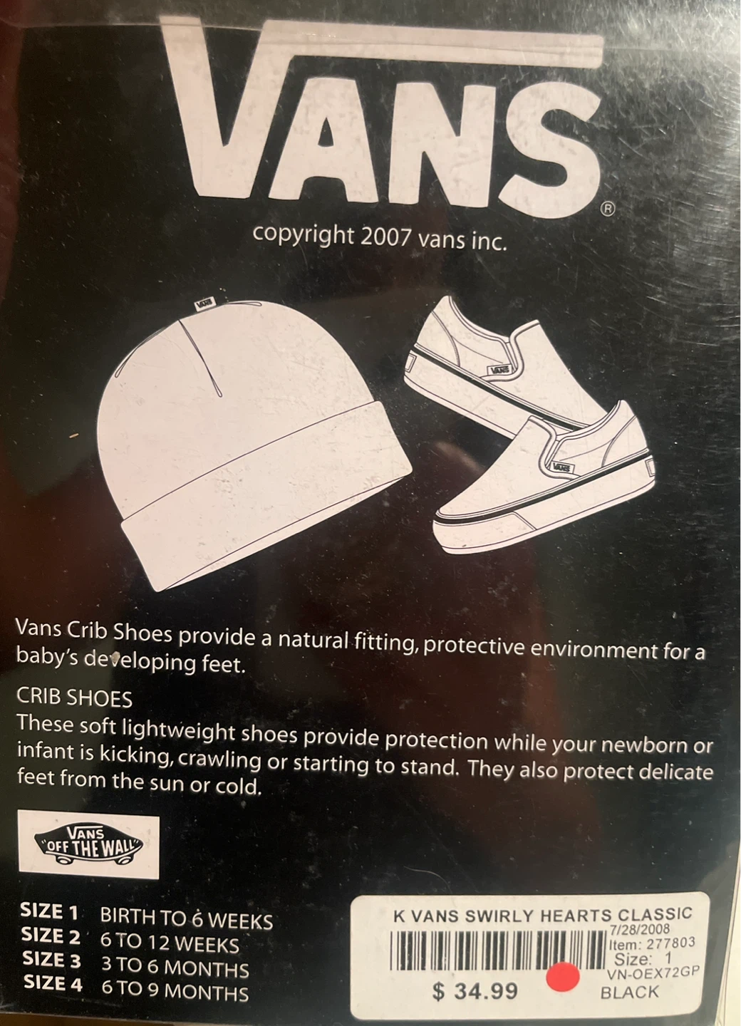 New Vans Infant Crib Set Size 1 - photo 4