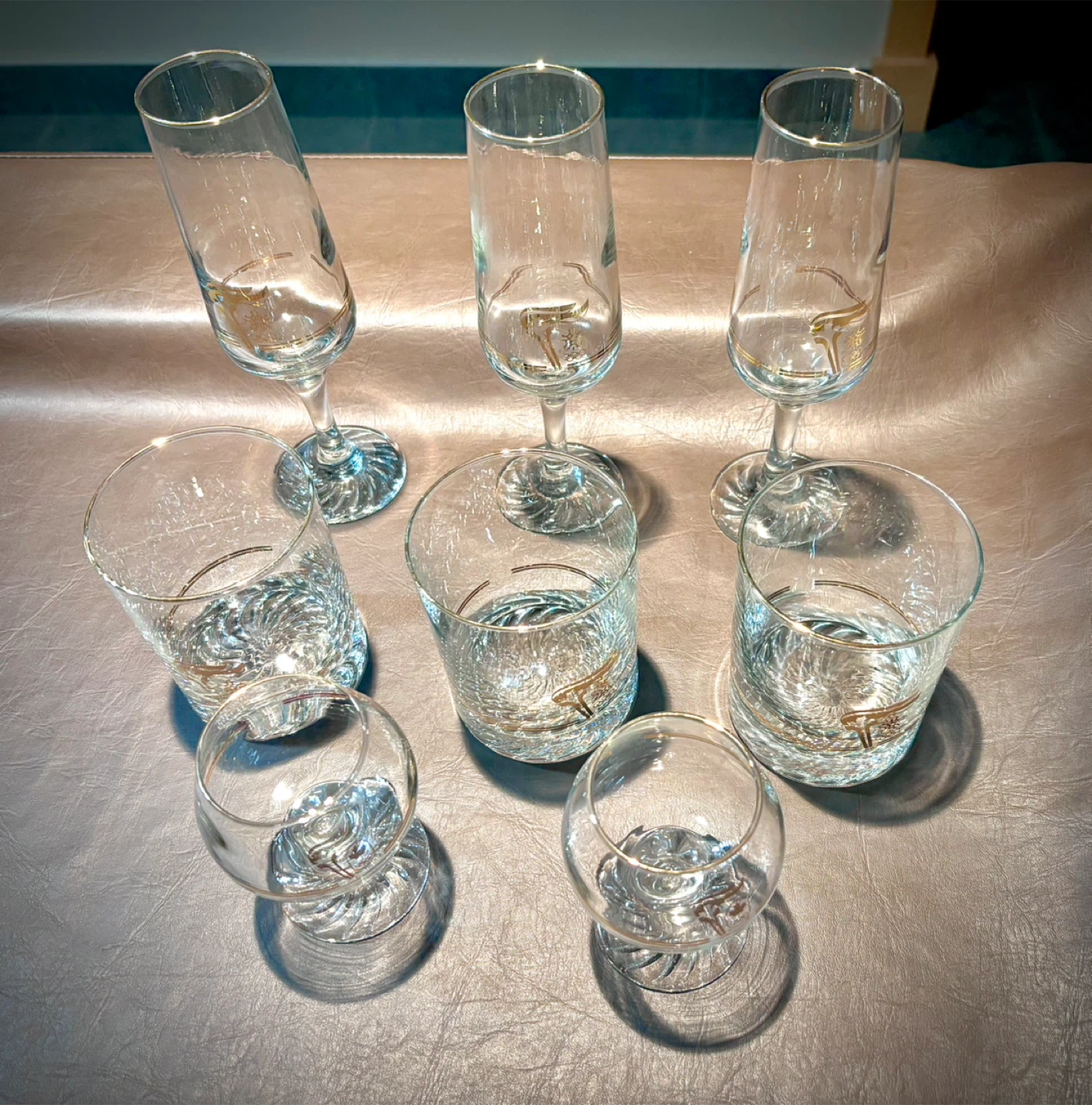 1988 Calgary Winter Olympics Various Size Glass Collection