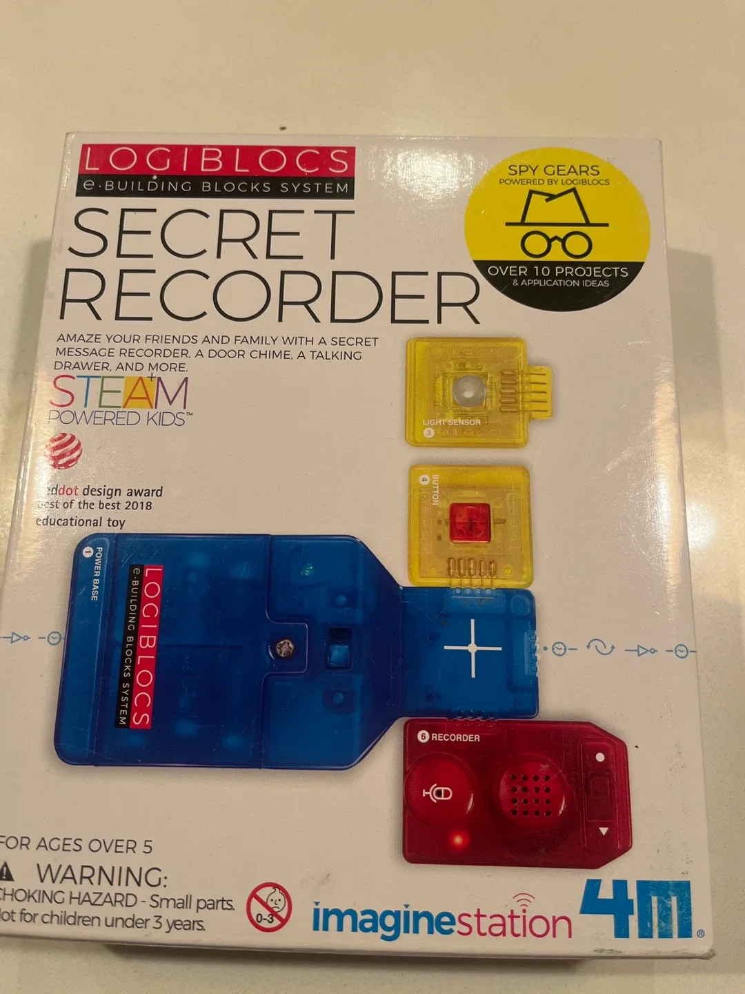LogiBlocs Secret Recorder e-Building Blocks System