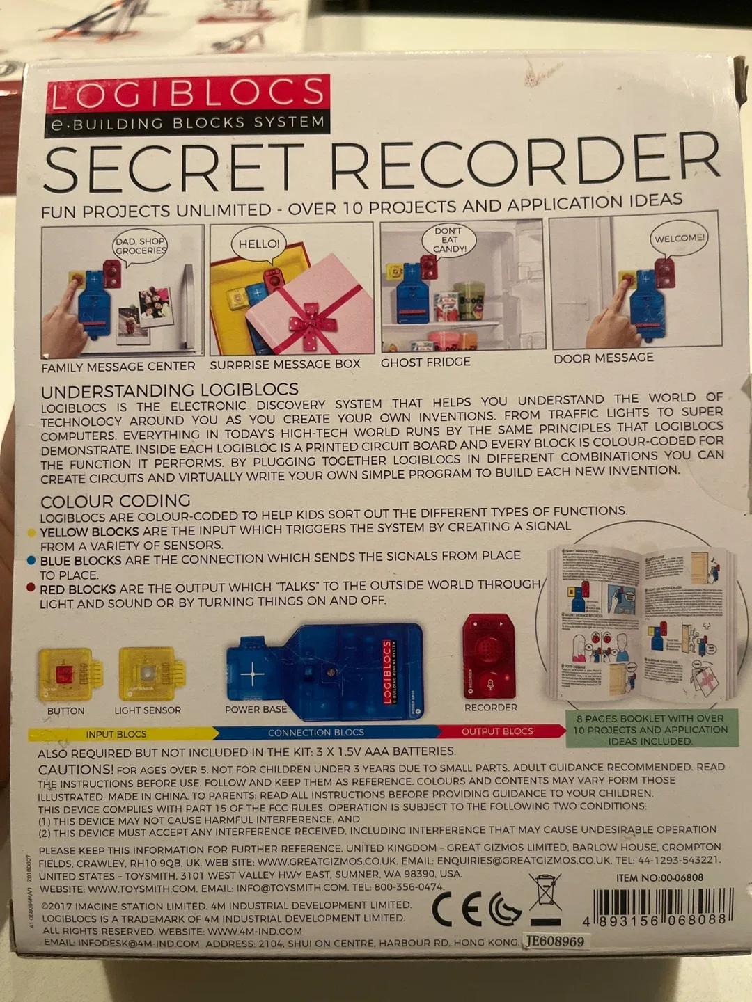 LogiBlocs Secret Recorder e-Building Blocks System image indicator(4)