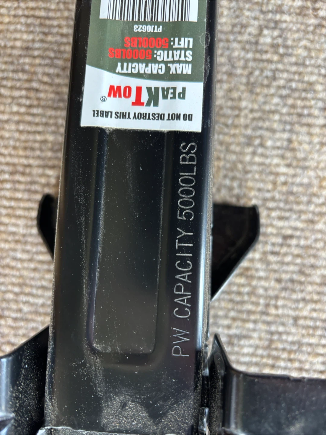 PeakTow Stabilizer Jacks - 5000lbs Capacity - photo 2