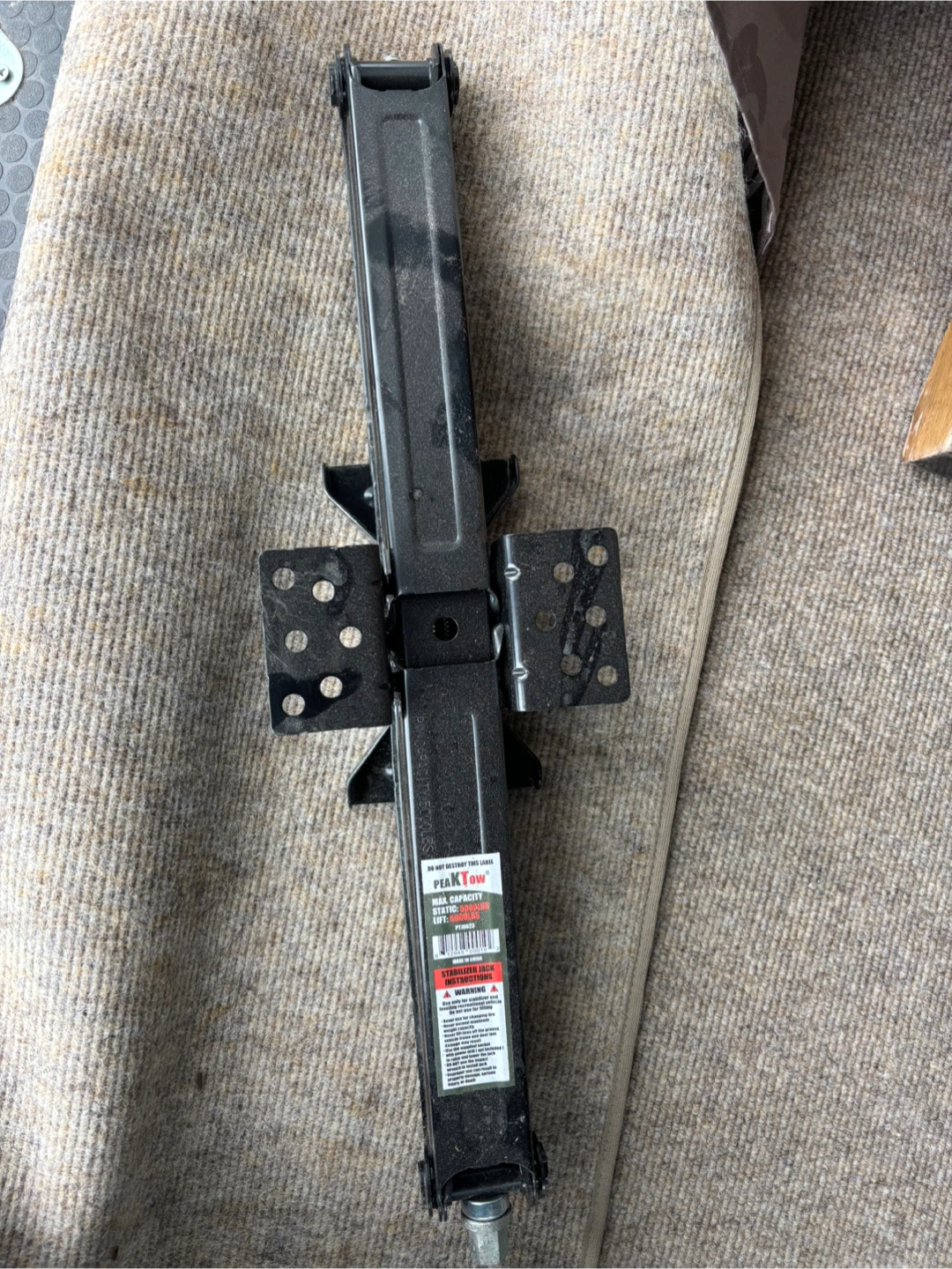PeakTow Stabilizer Jacks - 5000lbs Capacity - photo 5