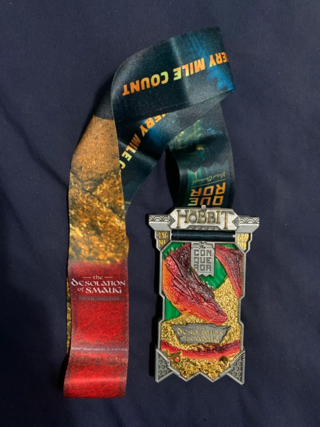 The Conqueror The Hobbit The Desolation Of Smaug medal thumbnail