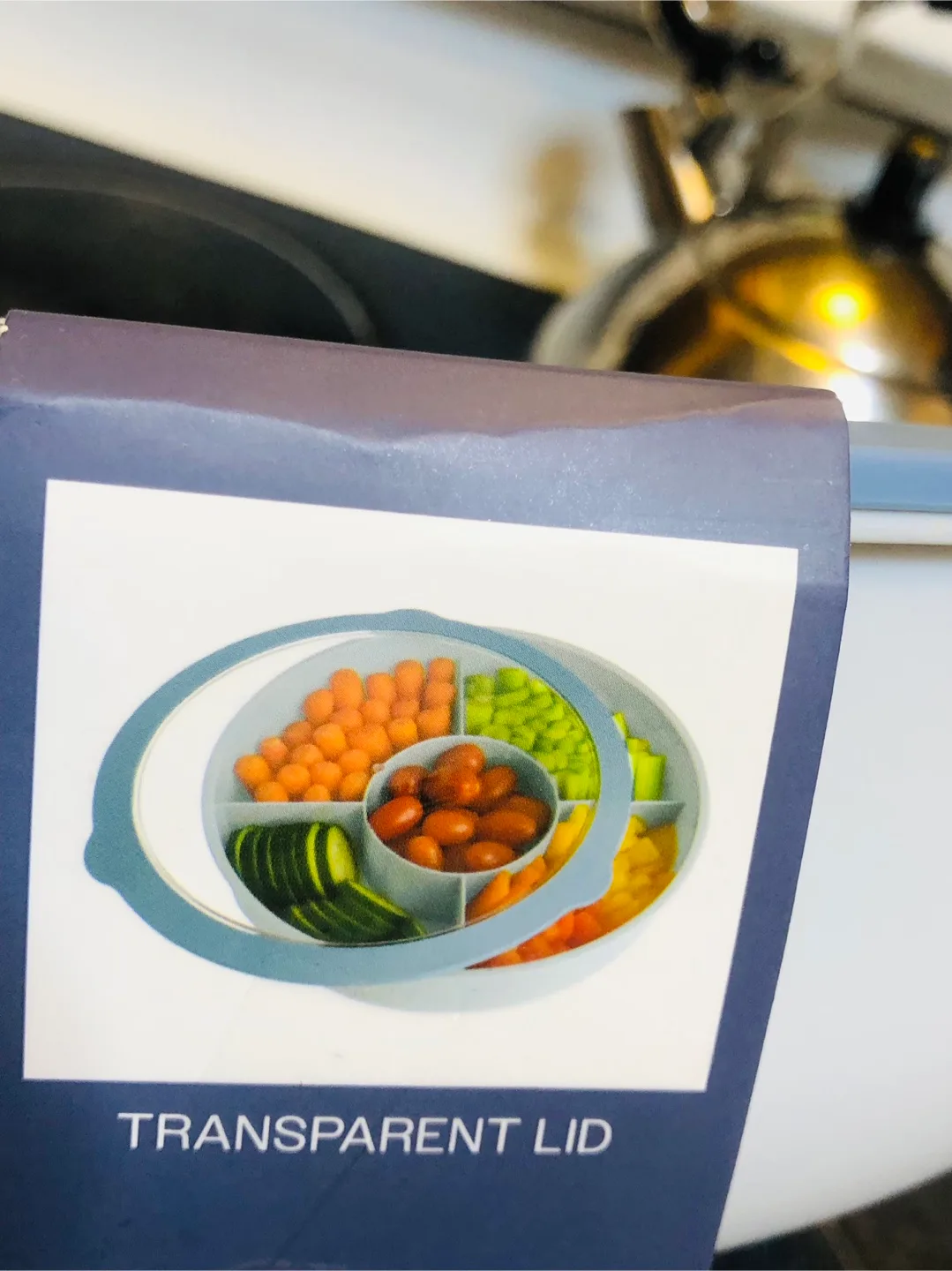 NEW Gourmet 5-Compartment Food Storage image indicator(5)