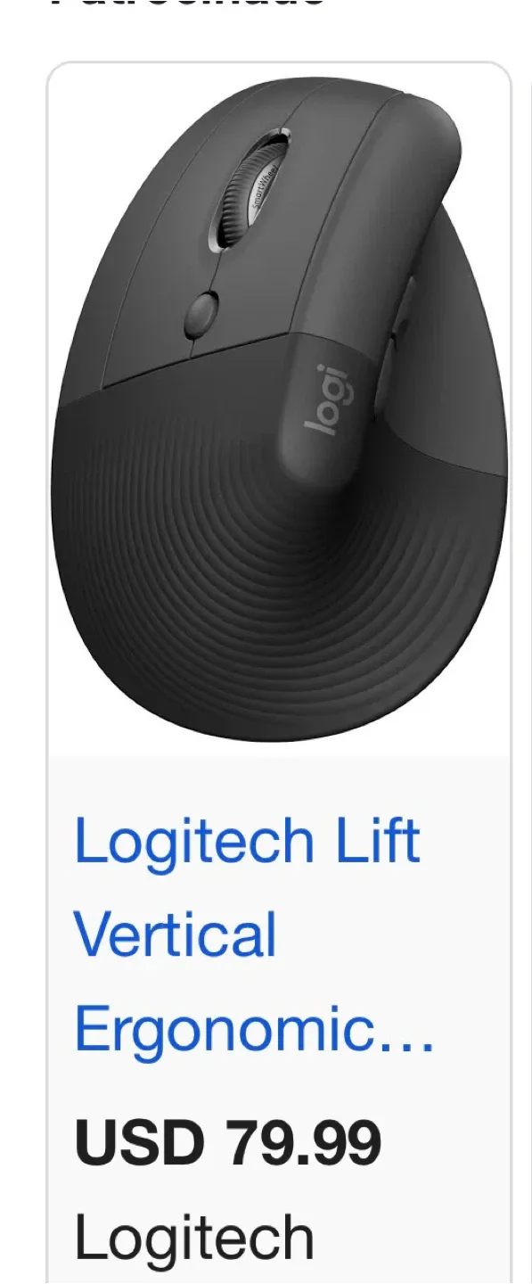 Logitech Lift Left Vertical Ergonomic Mouse - NEW! image indicator(2)