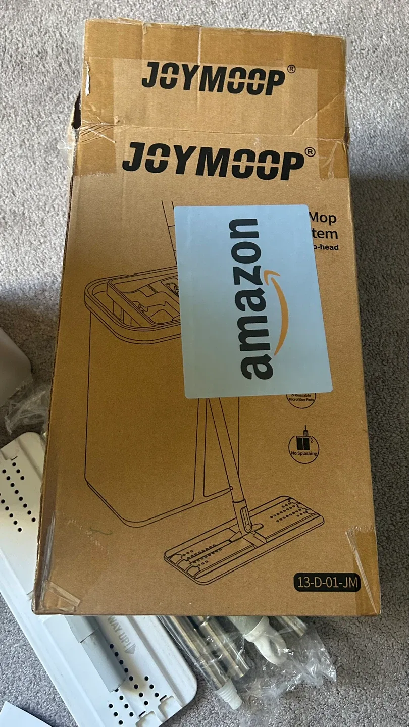 JOYMOOP Squeeze Flat Mop and Bucket System image indicator(3)