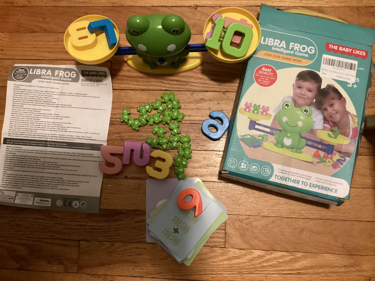 Libra Frog Intelligent Game - Kids Learning Toy