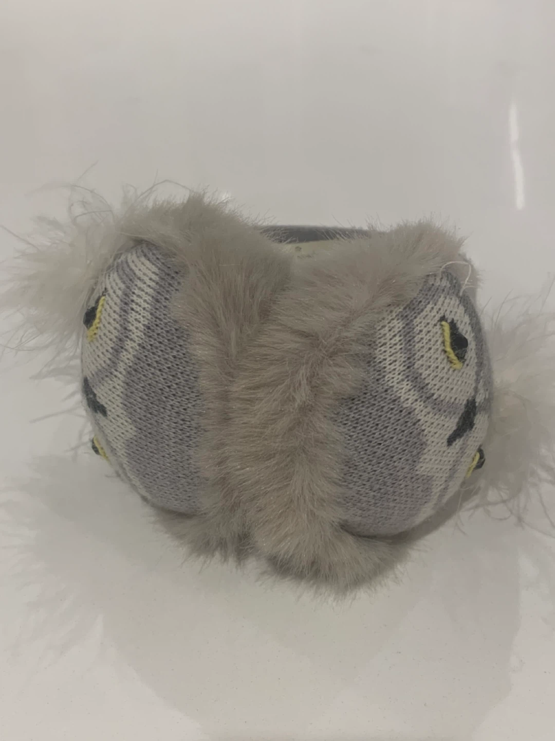 🦉 Preloved Kate Spade Owl Earmuffs - Grey 🦉 - photo 4