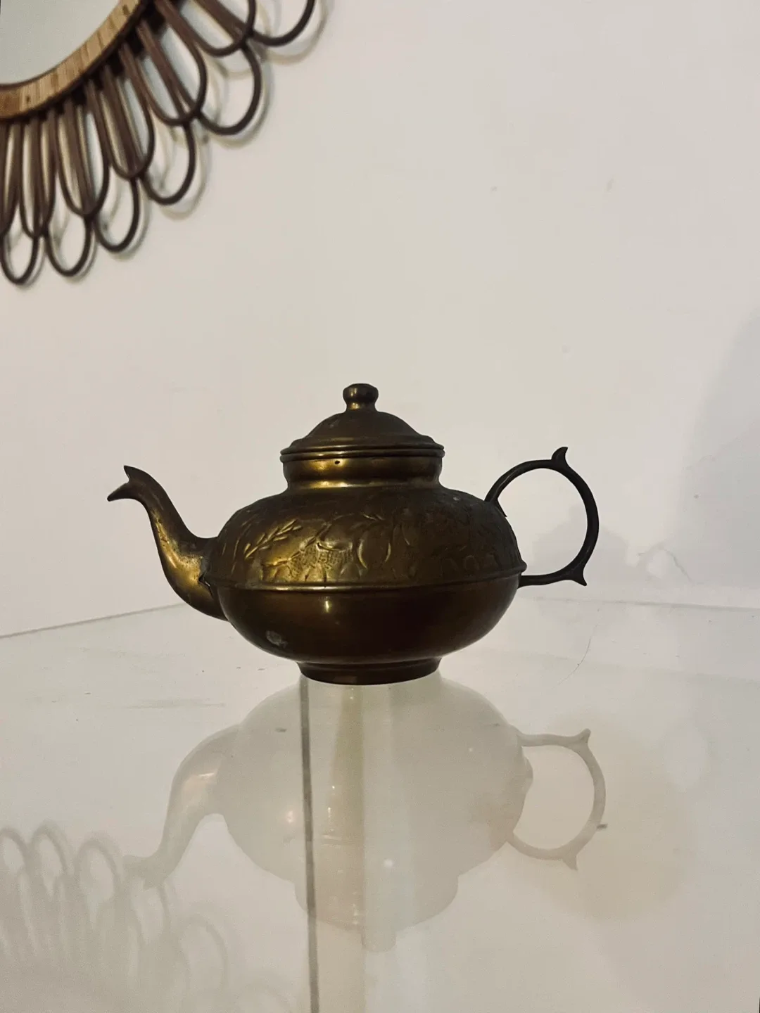 Vintage Brass Teapot