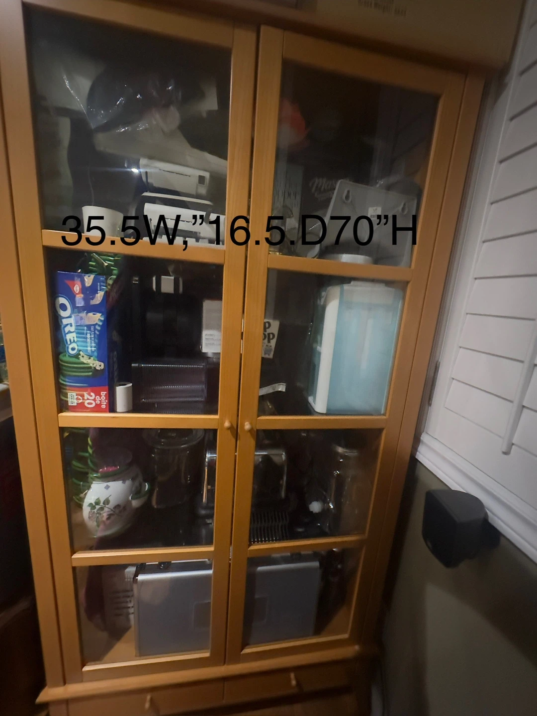 IKEA Display cabinet like new - photo 4