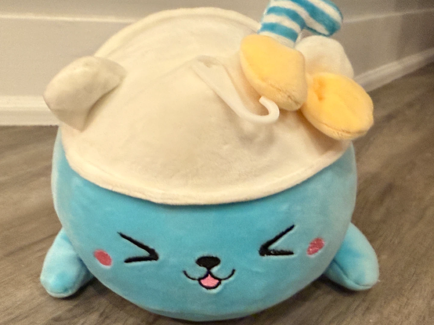 Cute Blue Plush Toy