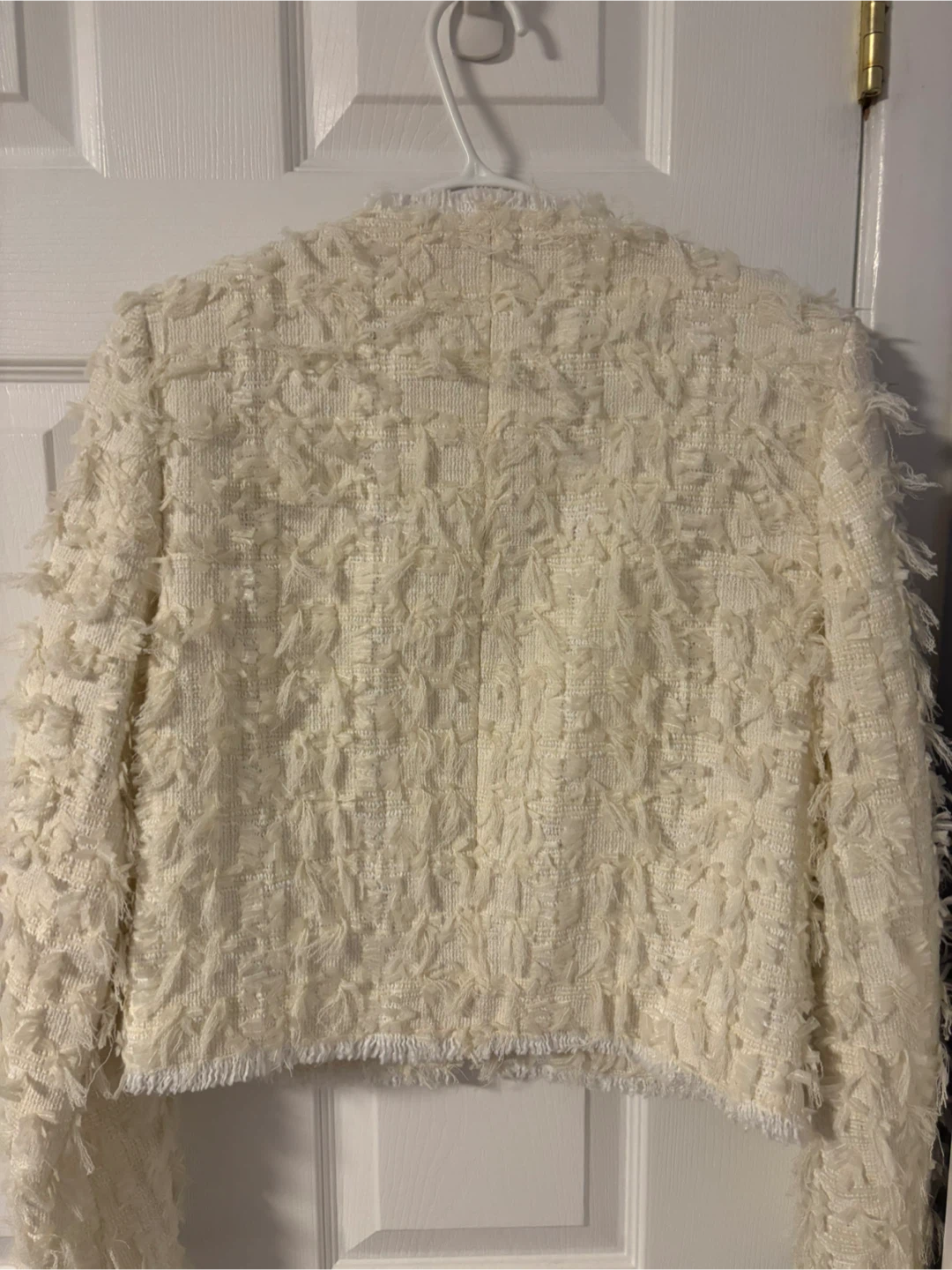 H&M Cream Tweed Jacket - Size XS - photo 4
