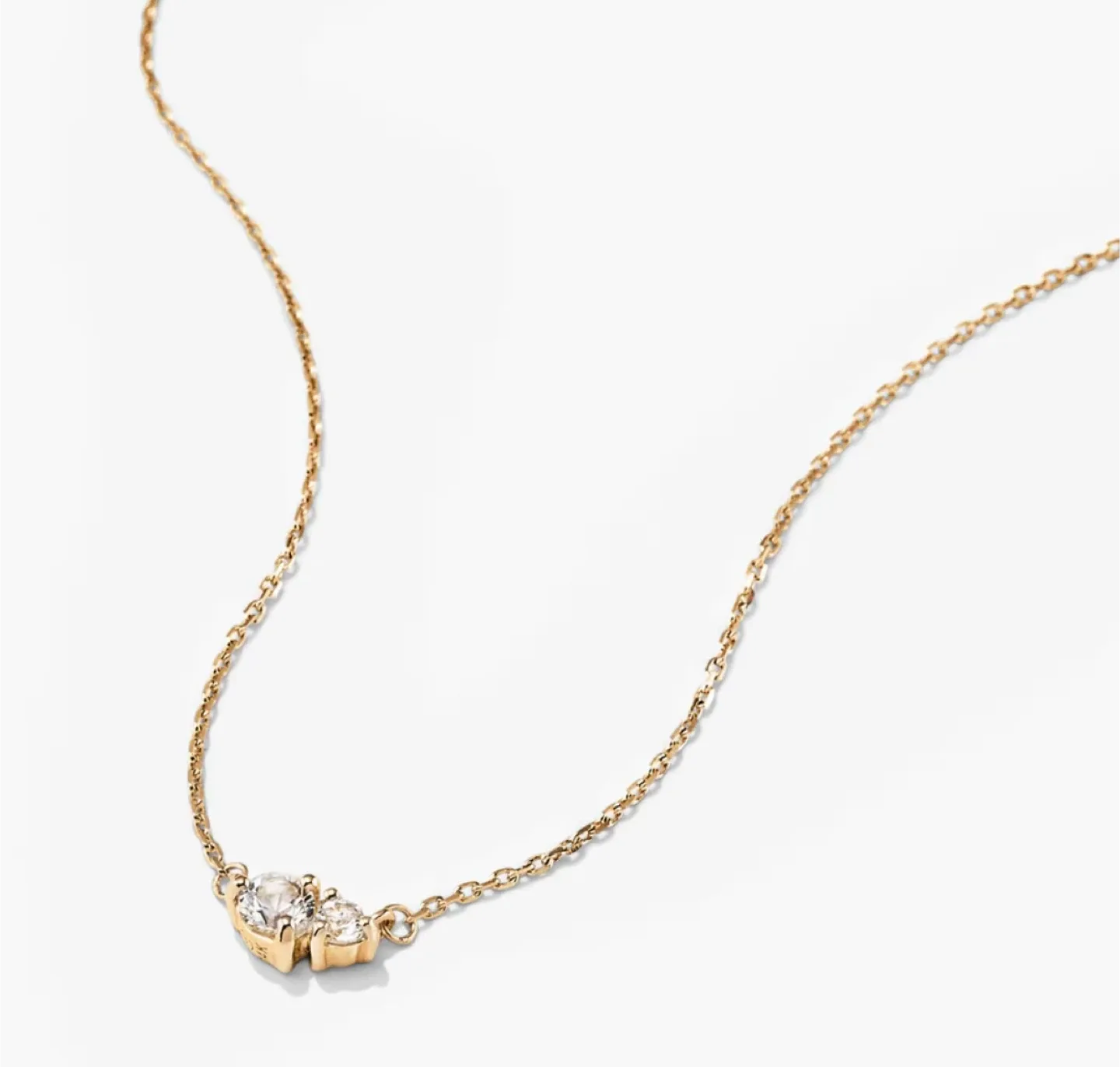 Mejuri Beverly Necklace - 14K Yellow Gold, Sapphire image indicator(3)