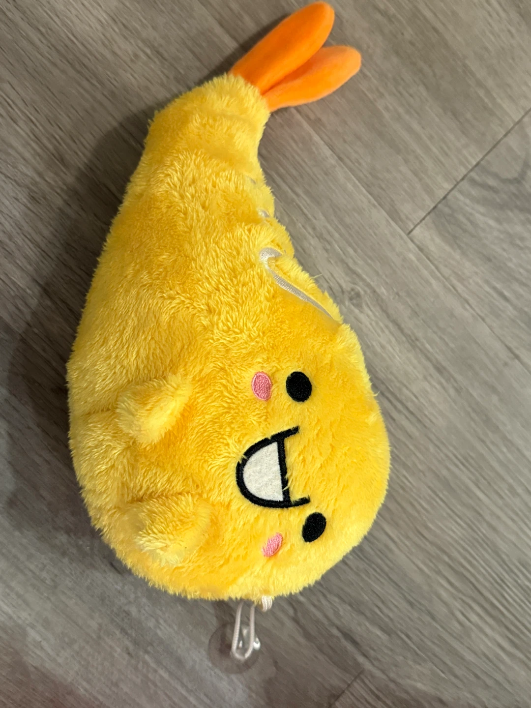 Yellow Shrimp Plushie